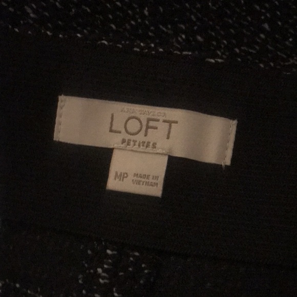 Loft Tweed Paneled Twirl Skirt - Medium Petite - Picture 3 of 4